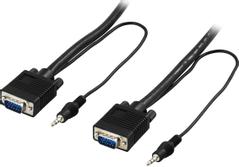 DELTACO VGA cable Black 5m