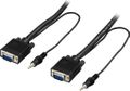 DELTACO VGA cable Black 2m