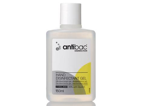ANTIBAC Hånddesinfeksjon ANTIBAC 85% Gel 150ml (601687)