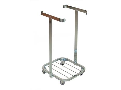 HYKAB Avfallsstativ HYKAB stål m/75mm hjul (11604)