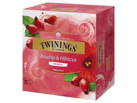 TWININGS Te TWININGS Nype og hibiskus (100) (122403)