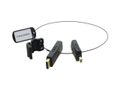 KRAMER AD-RING-1 | Mini DislayPort | DisplayPort - HDMI | Max 1920x1200 | Svart | 0,1m