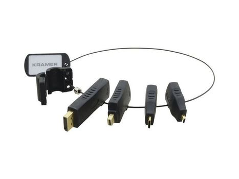 KRAMER Adaptor Ring 2 - DP to HDMI, mini DP to HDMI, mini HDMI to HDMI, ,mico HDMI to HDMI (99-9191021)