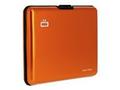 ÖGON Big Stockholm Alu credit card holder Orange