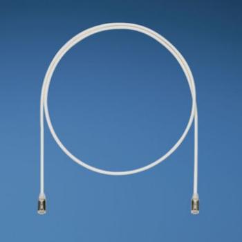 PANDUIT Cat 6A. F/UTP LSZH gul  4m 28AWG skjermet patchkabel,  4,7mm diamet. (STP28X4MYL)