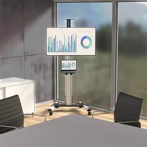 STARTECH "TV Cart - For 32"" to 70"" TVs - One-Touch Height Adjustment" (STNDMTV70)