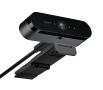 LOGITECH Webcam Brio Ultra HD Pro 2160p-30fps 90-grad autofokus privacy zoom-5x Rightlight3 stereo klämma/ fot PC/ Mac/ Chrome USB-A/C 2,2m 3 års garanti (960-001106)