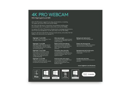 LOGITECH BRIO 4K Ultra HD Webcam (960-001106)