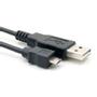 ACT USB2 Kabel A-MicroB -  0,5 m USB2 A til USB2 MicroB 28AWG Sort