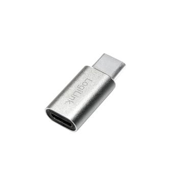 LOGILINK USB 2.0 Type-C adapter, C/M  (AU0041)