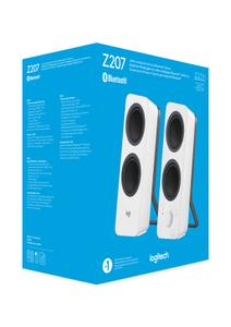 LOGITECH Z207 - White - 2.0 Kanal - Hvid (980-001292)
