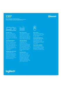 LOGITECH Z207 - White - 2.0 Kanal - Hvid (980-001292)