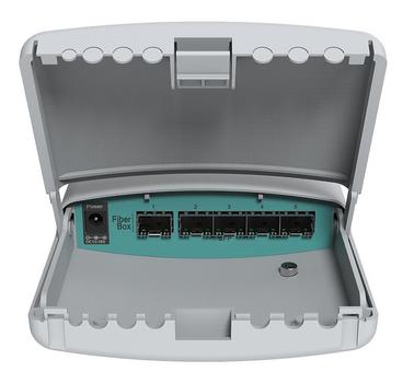 MIKROTIK RouterBOARD FiberBox Router 5-port switch Kabling (CRS105-5S-FB)