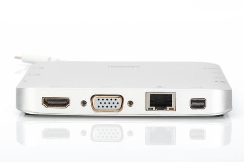 DIGITUS USB-C 11-in-1 MultiHub White (DA-70863)