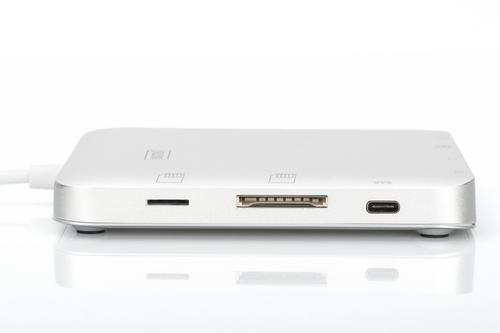 DIGITUS USB-C 11-in-1 MultiHub White (DA-70863)