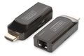 DIGITUS Mini HDMI Extender Set Full HD 50m CAT6/6A/7 power
