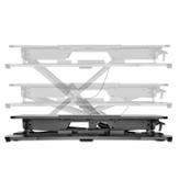 V7 SIT-STAND ESSENTIAL WORKSTATION UP TO 33 LBS (15 KG) - ADJ HGT ACCS (DT2SSB-1E)