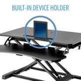V7 SIT-STAND ESSENTIAL WORKSTATION UP TO 33 LBS (15 KG) - ADJ HGT ACCS (DT2SSB-1E)