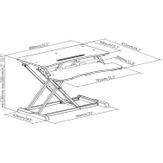 V7 SIT-STAND ESSENTIAL WORKSTATION UP TO 33 LBS (15 KG) - ADJ HGT ACCS (DT2SSB-1E)