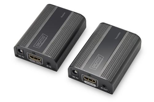 DIGITUS 4K HDMI Extender Set HDMI 2.0 30/60m over CAT6/6a/ Factory Sealed (DS-55204)