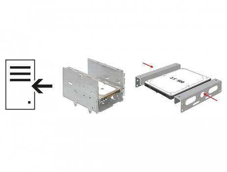 DELOCK Installation Kit 2.5â?³ to 3.5â?³ (18282)