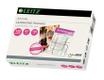 LEITZ Lamination pouch A7 125 mic. Box of 100