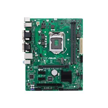 ASUS PRIME H310M-C S1151V2 H310 MATX SND+GLN+U3.1+M2 SATA6GB/S DDR4 CPNT (90MB0W60-M0EAYM)