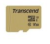 TRANSCEND 500S - Flash memory card (microSDXC to SD adapter included) - 64 GB - Video Class V30 / UHS-I U3 / Class10 - microSDXC