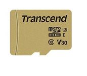 TRANSCEND Memory card Transcend microSDXC USD500S 64GB CL10 UHS-I U3 Up to 95MB/S +adapter (TS64GUSD500S)
