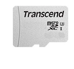 TRANSCEND 300S - Flash memory card - 16 GB - UHS-I U1 / Class10 - microSDHC (TS16GUSD300S)