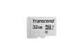 TRANSCEND 300S - Flash memory card - 32 GB - UHS-I U1 / Class10 - microSDHC