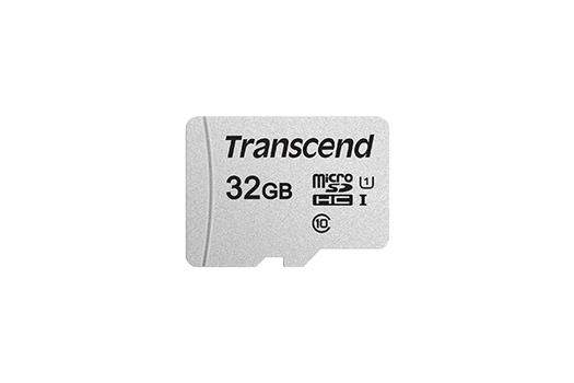 TRANSCEND Memory card Transcend microSDHC USD300S 32GB CL10 UHS-I U1 Up to 95MB/S (TS32GUSD300S)