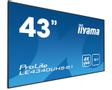 IIYAMA 43inch  LCD UHD - 43inch 3840 x 2160, 4K UHD AMVA3 panel