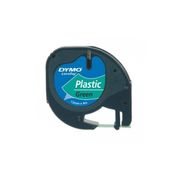 DYMO 91204 Plastictape Green 12mm x 4m