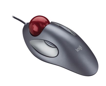 LOGITECH TrackMan Marble Mouse USB darkgrey (910-000808)