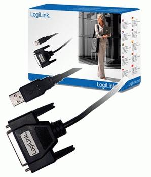 LOGILINK Usb / D-Sub 25 Adapter Cable,  (UA0054)