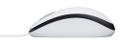 LOGITECH Corded Mouse M100 White For Desktops (910-001603)