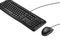 Logitech Desktop MK120 - tastatur- og mussett - QWERTY - US International Inn-enhet (920-002562)