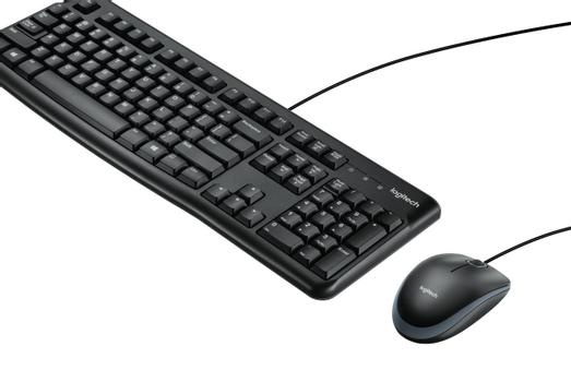 LOGITECH Desktop MK120 - Keyboard - USB - mouse (920-002562)