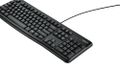 LOGITECH K120 Corded Keyboard black USB for Business - EMEA (US) (920-002479)