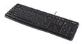 LOGITECH K120 Corded Keyboard black USB for Business - EMEA (US) (920-002479)