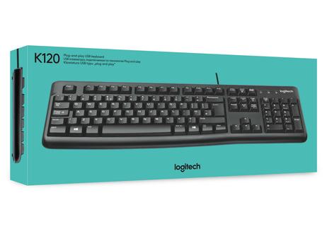 Logitech K120 for Business - tastatur - US International Inn-enhet (920-002479)