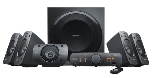 LOGITECH Surround Sound Speakers Z906 - DIGITAL - EMEA28 - HARDWIRED WITH EU PLUG (980-000468)