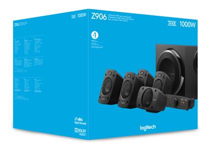 LOGITECH Z906 - 5.1 Kanal - Sort (980-000468)