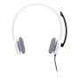 LOGITECH STEREO HEADSET H150 COCONUT . (981-000350)