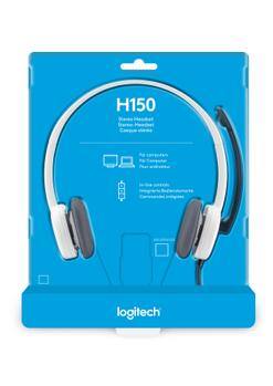 LOGITECH STEREO HEADSET H150 COCONUT . (981-000350)