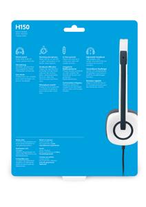 LOGITECH H150 Stereo Headset Coconut (981-000350)