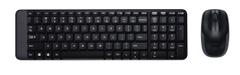 LOGITECH 920-003161MK220 Mini Keyboard/Mouse desktop set [RF Wireless/ Optical, Scroll, Black]