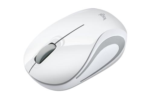 LOGITECH M187 WRLS MINI MOUSE - WHITE . WRLS (910-002735)