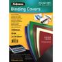 FELLOWES Cover Glossy black A4 (100)